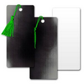 3D Lenticular PVC Bookmark - Black and Gray Changing Colors (Blank)